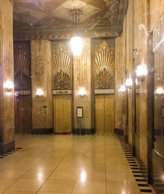 Hollywood Pantages lobby area