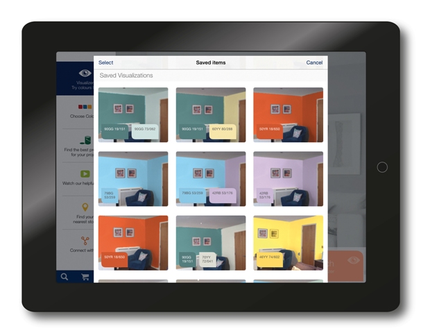 dulux visualizer app